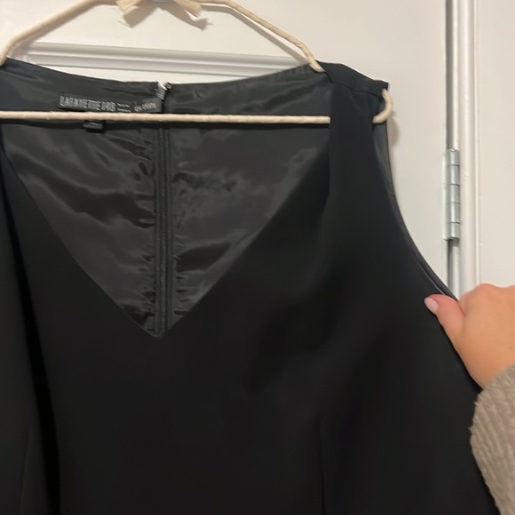 Lafayette 148 black cocktail dress, size 16 - Picture 4 of 5